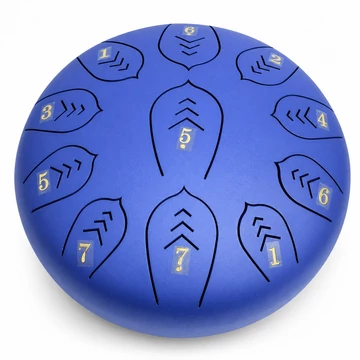 Nyelvdob - 11 hangos, 25 cm (kék)