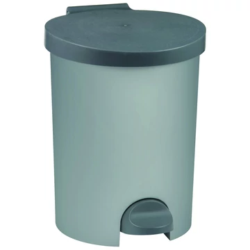 CURVER KEREK PEDÁLOS SZEMETES BELSŐ KOSÁRRAL 15L - EZÜST/FEKETE