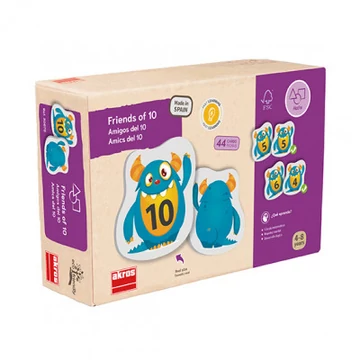 10 barát - Összeadás 10-ig!