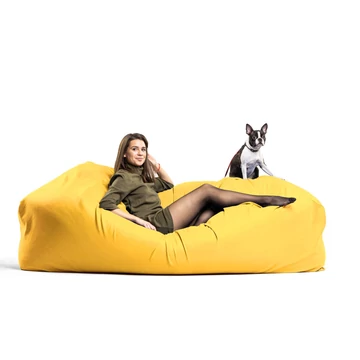 Sárga Relax babzsák kanapé