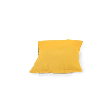 Sárga babzsák párna