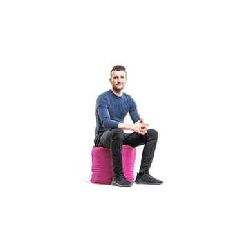 Magenta babzsák puff