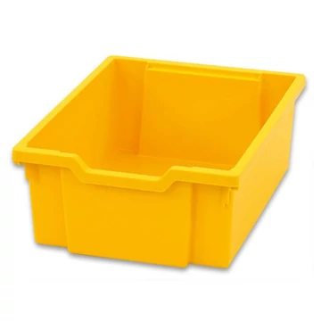 Rendszerező tároló doboz magasfalú -sárga