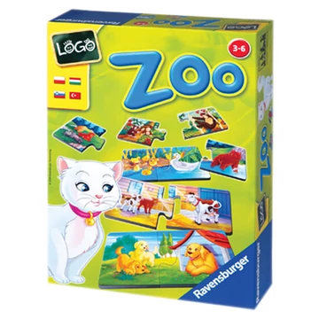 Logo Zoo - állatok és kölykeik
