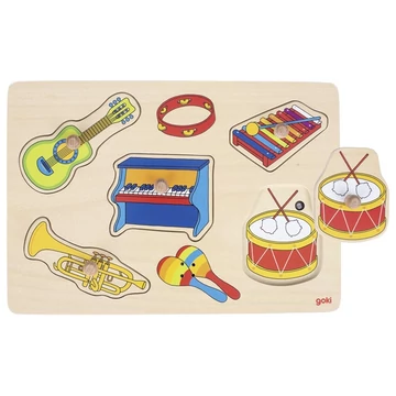 Hangot adó puzzle - hangszerek