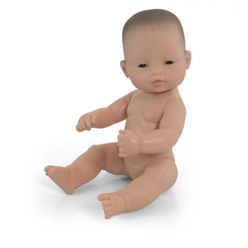 Baba,32 cm, ruha nélkül, ázsiai lány