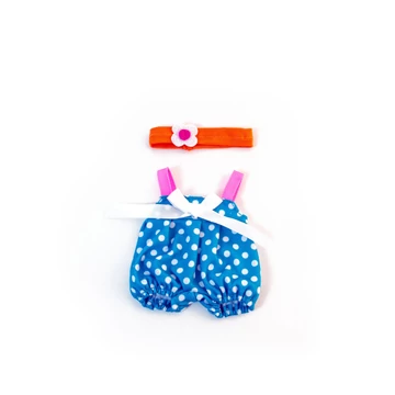 Nyári ruha - 21 cm-es babához