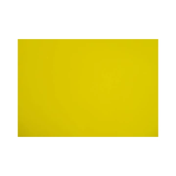 Dekorgumi lap, A/4, 2mm, citromsárga