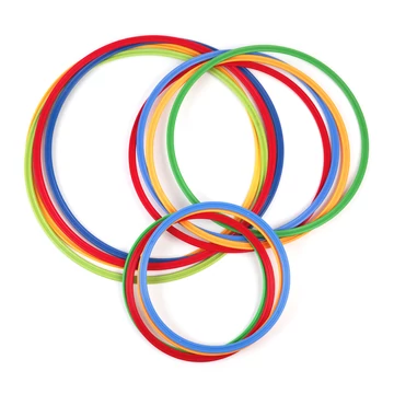 Műanyag karika - 50 cm, 12 db-os készlet