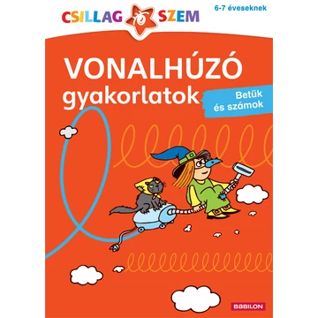 Vonalhúzó gyakorlatok - Betűk és számok