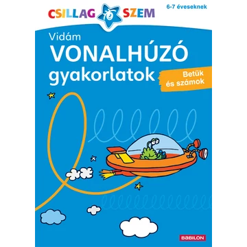 Vidám vonalhúzó gyakorlatok - Betűk és számok