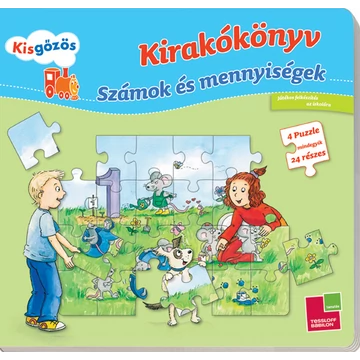 Kisgőzös kirakókönyv – Számok és mennyiségek