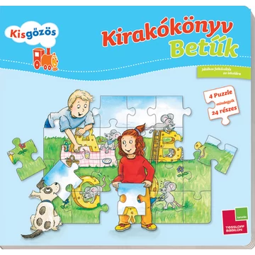 Kisgőzös kirakókönyv – Betűk