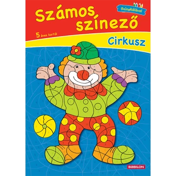 Számos színező - Cirkusz