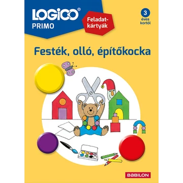Logico PRIMO: Festék, olló építokocka