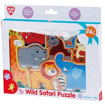 Vadállatok formapuzzle