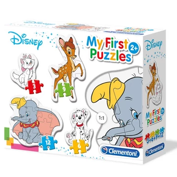 Disney állatok 4 az 1-ben puzzle szett