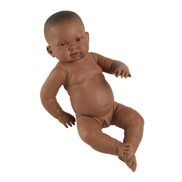 Fiú csecsemő baba néger 45 cm