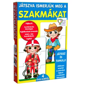 Játszva ismerjük meg a szakmákat társasjáték