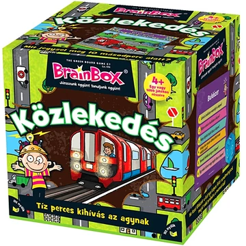 Közlekedés társasjáték - Brainbox