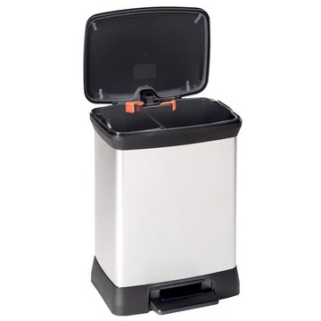 CURVER "DUO DECO" PEDÁLOS SZELEKTÍV SZEMETES 10L + 18L