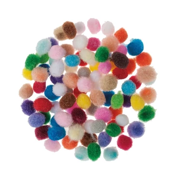 Pompon, 100 db, kb.Ø 5 mm