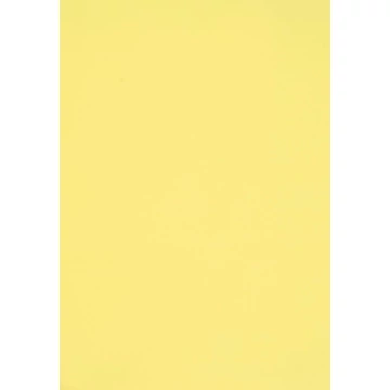 Dekorgumi  2 mm, 20 x 29 cm, sárga, 1 lap