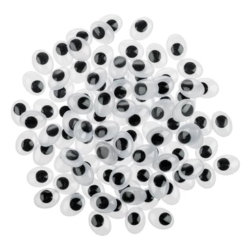 Rezgőszemek ovális 10 x 7 mm, 100 db