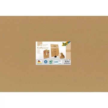 Erős papír, 50 x 70 cm, natúr, 25 ív