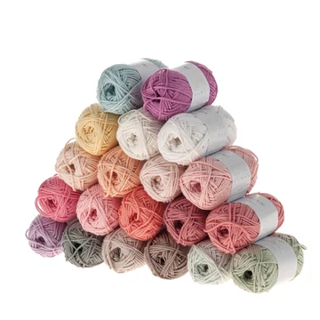 Ricorumi pamutfonal - pasztell, 20 x 25 g/ 57, 5 m