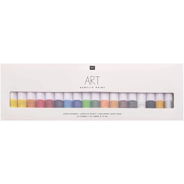 Art acrylfesték készlet, 18 x 12 ml, alap színek