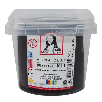 Mona Clay, fekete, 500 g