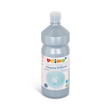 Tempera festék, 1000 ml, ezüst