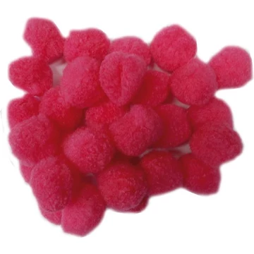 Pompon, 30 mm, kb. 30 db/csomag, rózsaszín