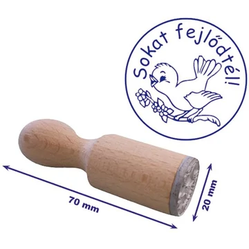 Jutalmazó fa nyomda - Sokat fejlődtél!