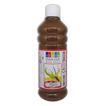 Tempera, 500 ml, barna