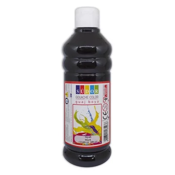 Tempera, 500 ml, fekete