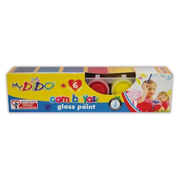 MyDido üvegfesték készlet, 6 x 22 ml