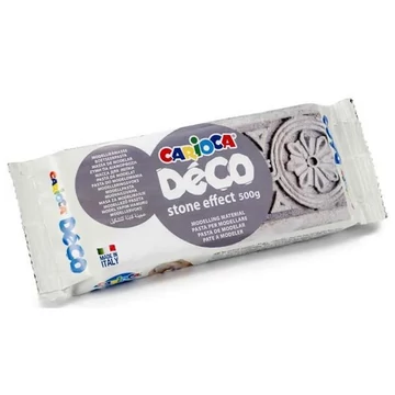 Modellező agyag kőszürke színben - 500 g - Carioca