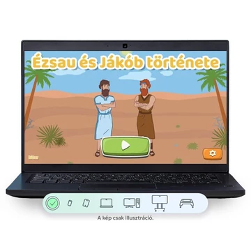 Ézsau és Jákób története - bibliai oktatási szoftver