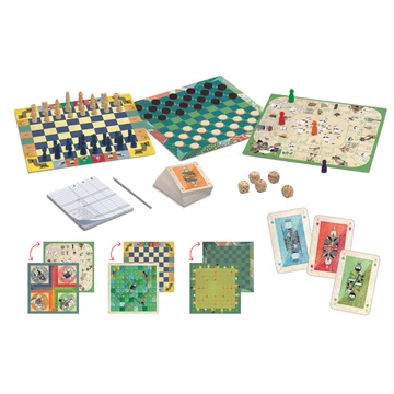 Társasjáték klasszikus - Classic box - 20 játék