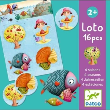 Djeco Képeslottó - Négy évszak