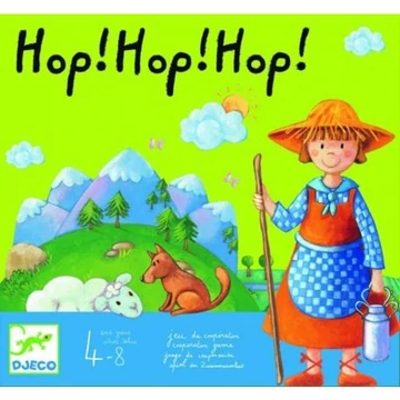 Djeco HOP! HOP! HOP! - Az együttműködést fejlesztő társasjáték