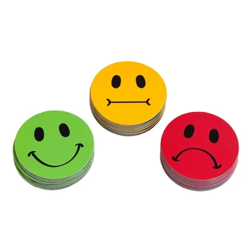 Smiley mágnesek, 30 db