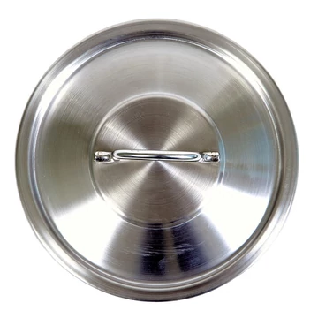 Fedő (rozsdamentes) 24 cm