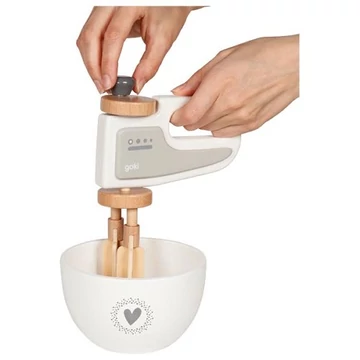 Kézi mixer fából - gyerekeknek - Goki