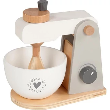 Tálas mixer fából - gyerekeknek - Goki