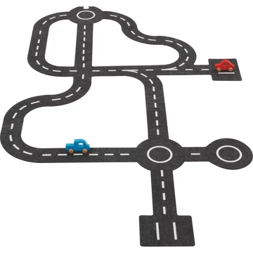 Városépítő puzzle filc anyagból - Goki