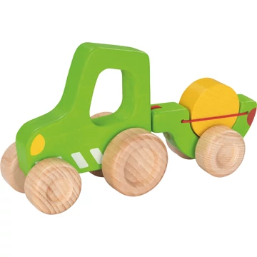 Utánfutós traktor fából - Goki