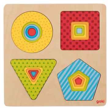 Rétegpuzzle - Geometriai formák